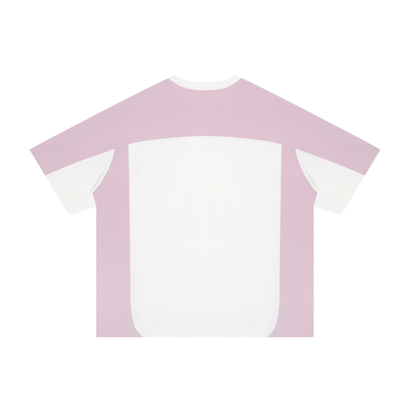 Unisex Color Block Loose T-Shirt