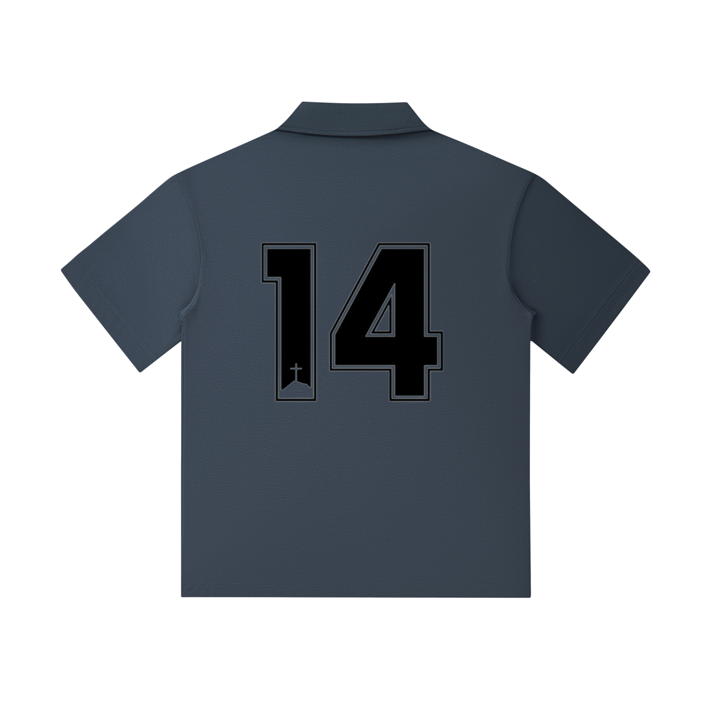 Drop Shoulder Short-Sleeve Polo