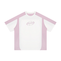 Unisex Color Block Loose T-Shirt