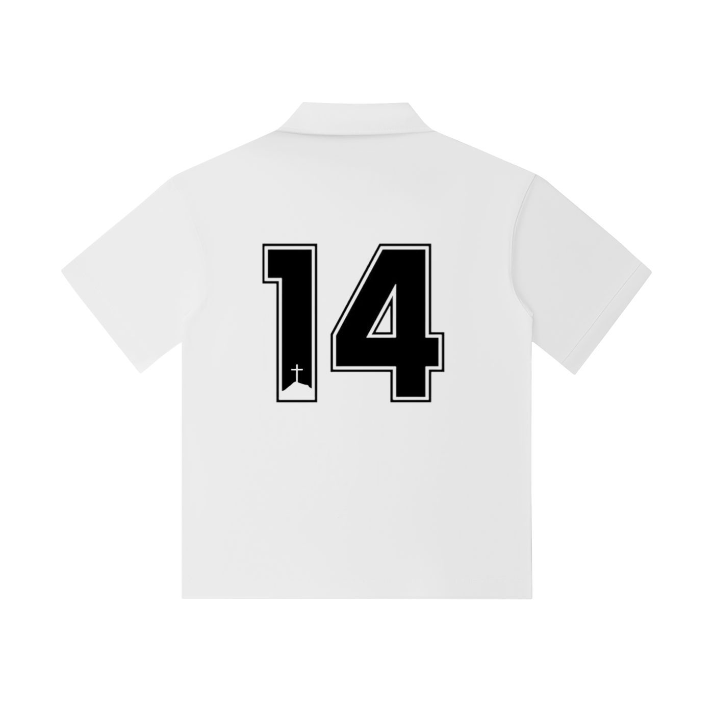 Drop Shoulder Short-Sleeve Polo